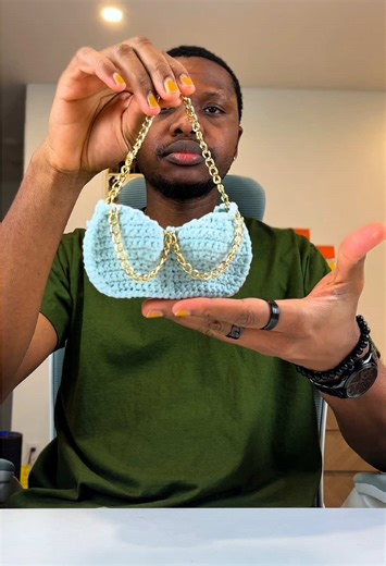 Crochet Mini Bra Bag