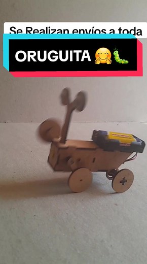 Proyecto Robotica: La Oruguita Hecho con MDF en Bolivia, Perú, Argentina, Brasil, Chile y Latinoamérica