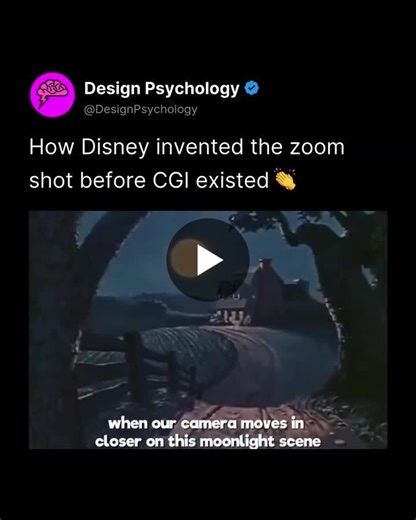 Disney solved depth shots in 1937 No computers, CGI, or digital anything Here s how they did it: Before Snow White and the Seven Dwarfs animation was flat Every character and background… | Design Psychology | 12 comments