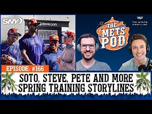 Juan Soto, Pete Alonso, and all the Mets are in the swing of spring training | The Mets Pod | SNY