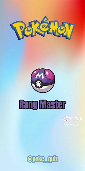 Quel est ce Pokémon ? Partie 3 - Première génération