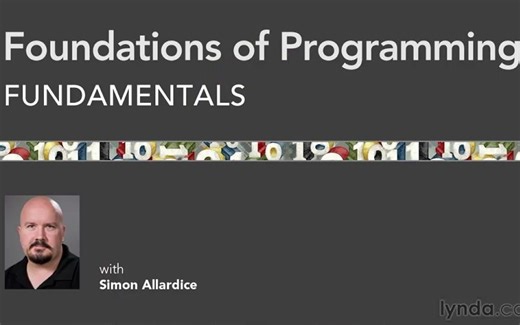 【CG攻略组】编程语言入门基础教程 Foundations of Programming. Fundamentals