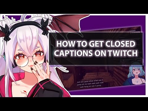 How to add Closed Captions to your Twitch Stream | Easy tutorial
