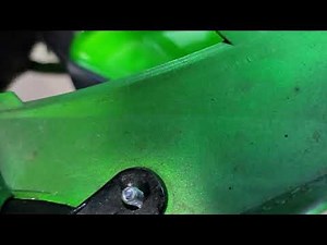 ZX-14R アッパーカウルやサイドカウルを外す場合の注意点(外し方は過去動画に上げてます)