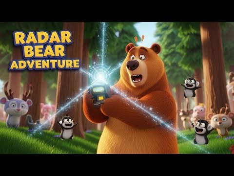 Radar Bear Adventure | Grizzy & the Lemmings |Cartoon for Kids | STORY BEAR WORLD