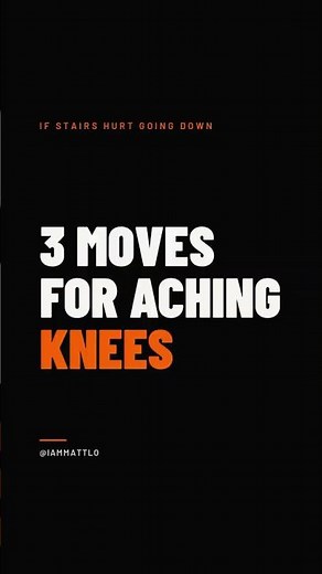 3 Exercises for Knee Pain Going Down Stairs (It's Not Your Joint Wearing Out)