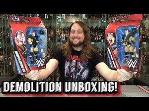 Demolition Ax & Smash WWE Elite 123 Unboxing & Review!