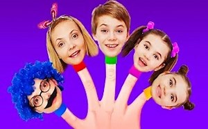 手指家族之歌 Finger Family Song CutieKids_可爱儿童