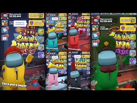 🌎 Subway Surfers 3.53.0 – Traveling All Updated Maps as Among Us Character! 🚀