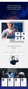 New technology perspectives - HTML Template by Nicepage