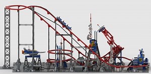 LEGO MOC-104035 Looping Rollercoaster (Creator > Creator Expert 2022)