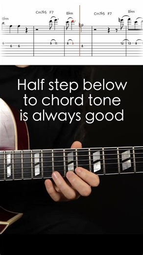 Segment - Kenny Dorham solo jazz guitar tab