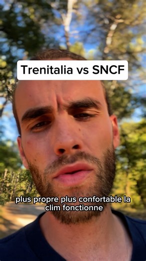 Arthuro on Instagram: "Trenitalia vs SNCF 🚞🇮🇹🇫🇷 #train #voyage #vacances #ete #blague #humour #rire #lol #comedie #standup #drole #mdr"