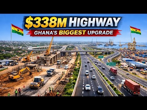 Inside Ghana’s Biggest Highway Project Ever Completing in 2026