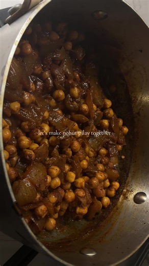 Delicious Homemade Nohut Pilav Recipe