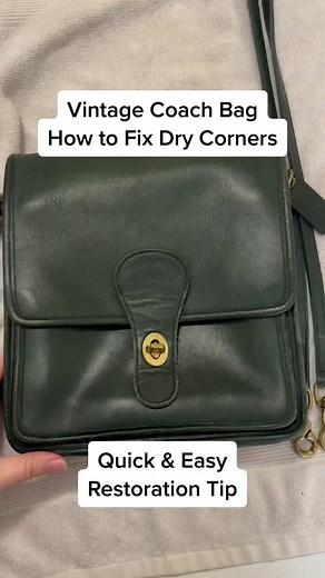 Vintage Coach Bag Leather Restoration: Easy & Effective Tips