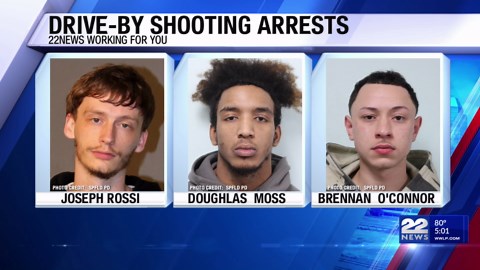 Video shows suspects in Springfield drive-by shooting