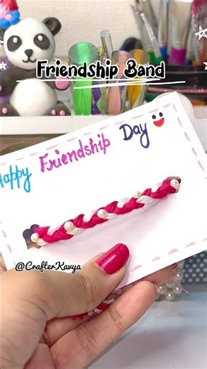 DIY Friendship Band✨#shorts #trending #diy #handmade #ytshorts #friendshipday #friendship #friends