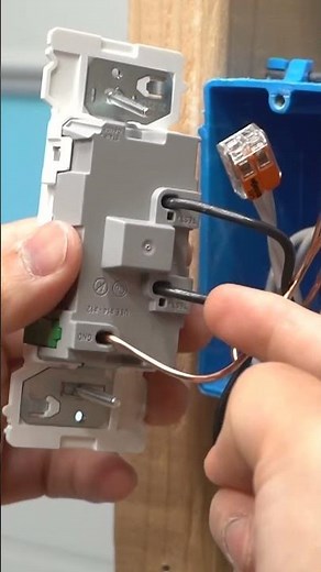 The FIRST EVER Fastest Electrical Switch Install! DIY How To #shorts