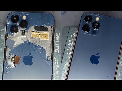 iPhone 12 Pro Max Back Glass Replacement Step
