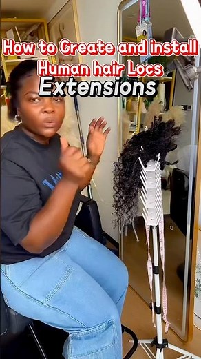 How to Creat and Install human hair Extensions