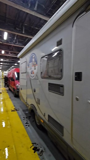 On #dfds ferry at Dunkerque on my way to Dover. | Motorhome full time