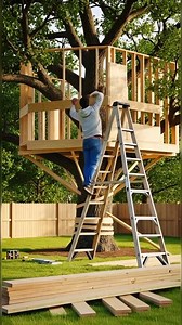 Building the Ultimate Modern Treehouse | DIY Backyard Makeover 🏡✨