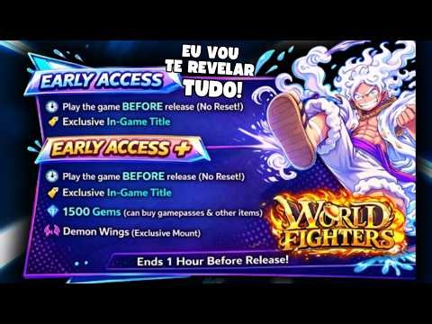 ANIME WORLD FIGHTERS LANÇAMENTO ~ RELEASE SIMULATOR ROBLOX 🔴 (LIVE INFINITA) 📢 #roblox #ugphone