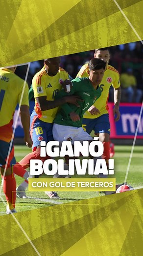 Golazo de Miguel Terceros asegura victoria para Bolivia