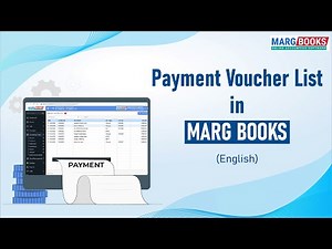 Payment Voucher List [English] | Marg Books | ONLINE Accounting Software