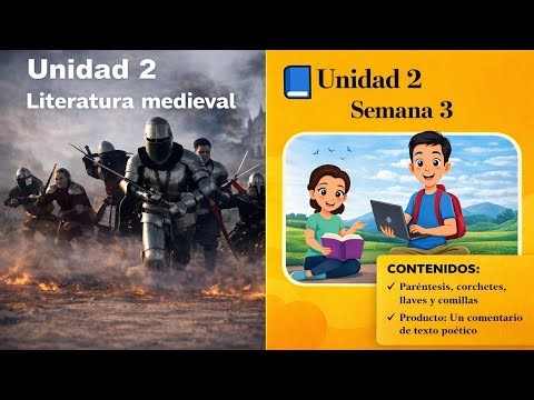 Lenguaje y Literatura | Primer Año de Bachillerato | Unidad 2 – Semana 3 | 