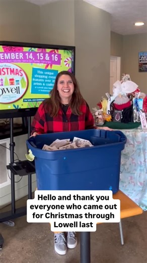 Winner, winner! Congratulations to Laura S from Jenison for winning our Christmas Through Lowell grand prize gift basket! Also Joy H and Will M won LowellBucks for their next shopping adventure in Lowell. Shop Lowell on * Small Business Saturday, Nov 29 * Local & Late ‘til 8 PM on Friday, Dec 5 * and all season long! Your holiday shopping story starts here! #yourstorystartshere #lowellmi #christmasthroughlowell | Lowell Area Chamber of Commerce