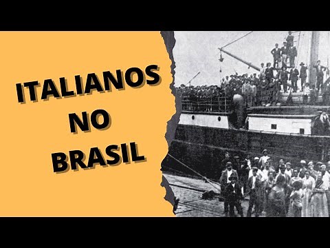 ITALIANOS NO BRASIL- Porque tantos italianos vieram para o Brasil no século XIX