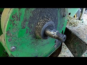 John Deere 1209 Wobble Box Belt Pulley Drive and Shaft Repair