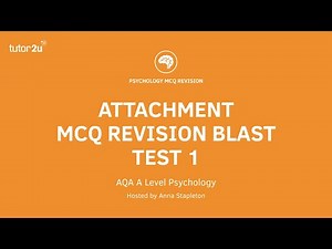Attachment: MCQ Revision Test 1 for AQA A Level Psychology