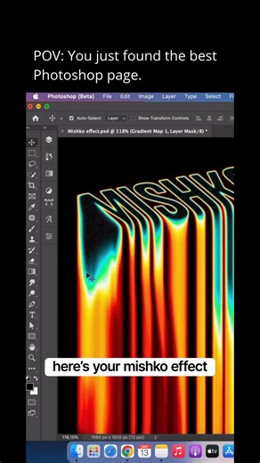 The Photoshop Guide on Instagram: "Here’s how to create a Mishko effect in Photoshop! Follow @thephotoshopguide for the Latest Photoshop Tutorials & Tips 💻 ➡ @thephotoshopguide ➡ @thephotoshopguide ➡ @thephotoshopguide @easyeditpro #photoshop #photoshoptutorial #graphicdesign #design #designer #graphic #adobe"