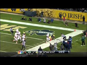 Notre Dame - Miami Game Highlights