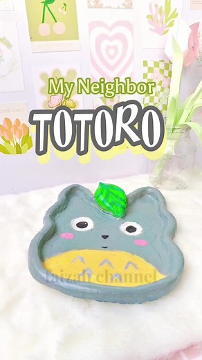 Creating Totoro from Clay - DIY Ghibli Art