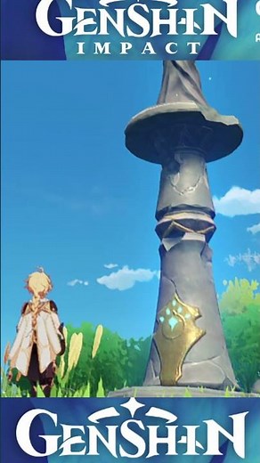 Genshin Impact unlocking a Statue of The Seven