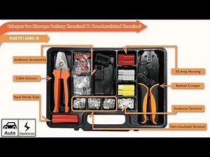 how to crimp anderson connectors Non Insulated Terminals | crimping tools set