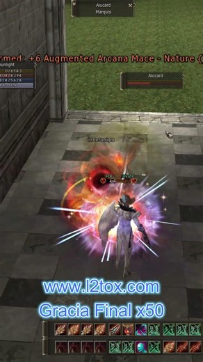 Kamael vs Orc Mage #youtubeshorts #lineage2 #mmorpg #viralvideo #viralvideo