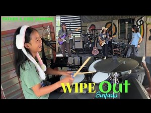 WIPE OUT_( The Surfaris)_COVER By; Father & Kids Jamming 💗☮️🎶