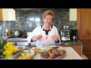 Lechazo en salsa de güela Pepi