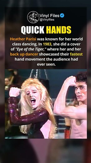 The 80s Had Bizarre Dances... Heather Parisi Covering "Eye of The Tiger"