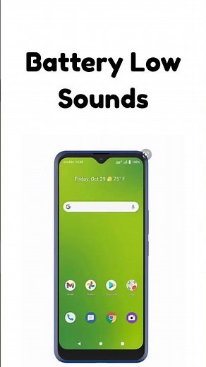 All Battery Low Sounds Evolution