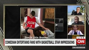 Introducing the NBA comedian who is making the sports stars laugh