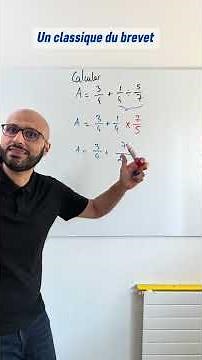 AS-TU LE NIVEAU BREVET ? Fractions