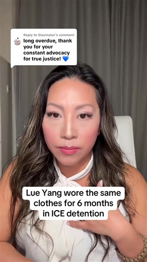 An important detail on what we learned about Lue Yang and how other detainees are treated in ICE detention 👀 #immigration #deportation #ice #news #injustice #inhumantreatment | Mai Xiong
