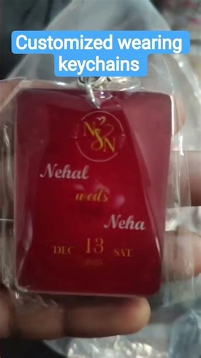Best Branding Idea: Custom Acrylic Keychains for Your Business! 🔥 Wedding return gift | weeding card