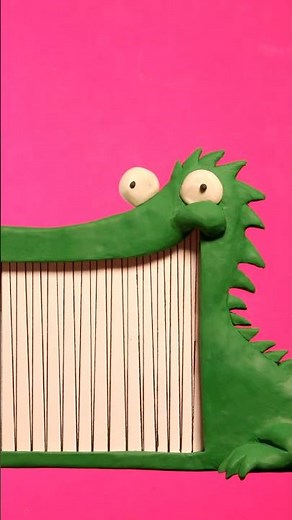 Crocodile Smile! Funny CLAYMATION short - #animation